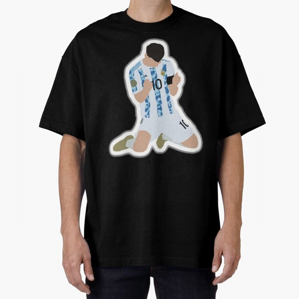 Messi Pop Art Portrait Classic T-Shirt Wear the Spirit of Global Football Passion for FIFA World Cup 2026, Made for Neymar, Portugal, Worldwide Fan Energy, Dramatic Goals, Stadium Lights and Championship Celebrations; Built for Supporters Chasing