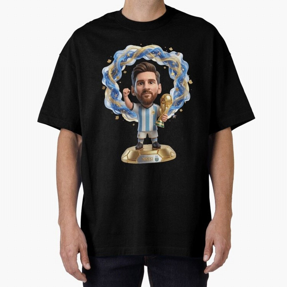 Messi Argentina 2026 - Legend Soccer Chibi 3D Classic T-Shirt Live the Energy of FIFA World Cup 2026 USA Canada Mexico for Fans of CR7 and Messi and Netherlands, Bringing Tournament Hype, Historic Matchups, Family Viewing Parties and Global Sports