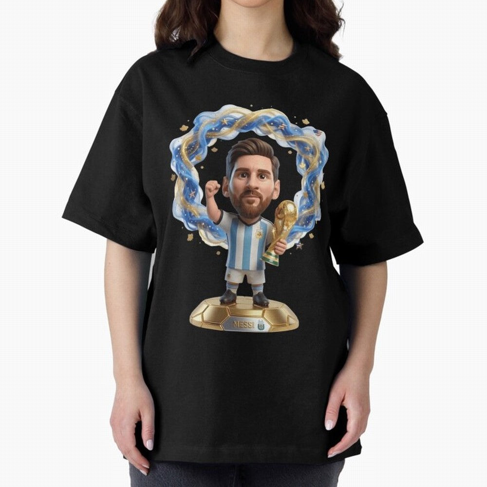 Messi Argentina 2026 - Legend Soccer Chibi 3D Classic T-Shirt Live the Energy of FIFA World Cup 2026 USA Canada Mexico for Fans of CR7 and Messi and Netherlands, Bringing Tournament Hype, Historic Matchups, Family Viewing Parties and Global Sports