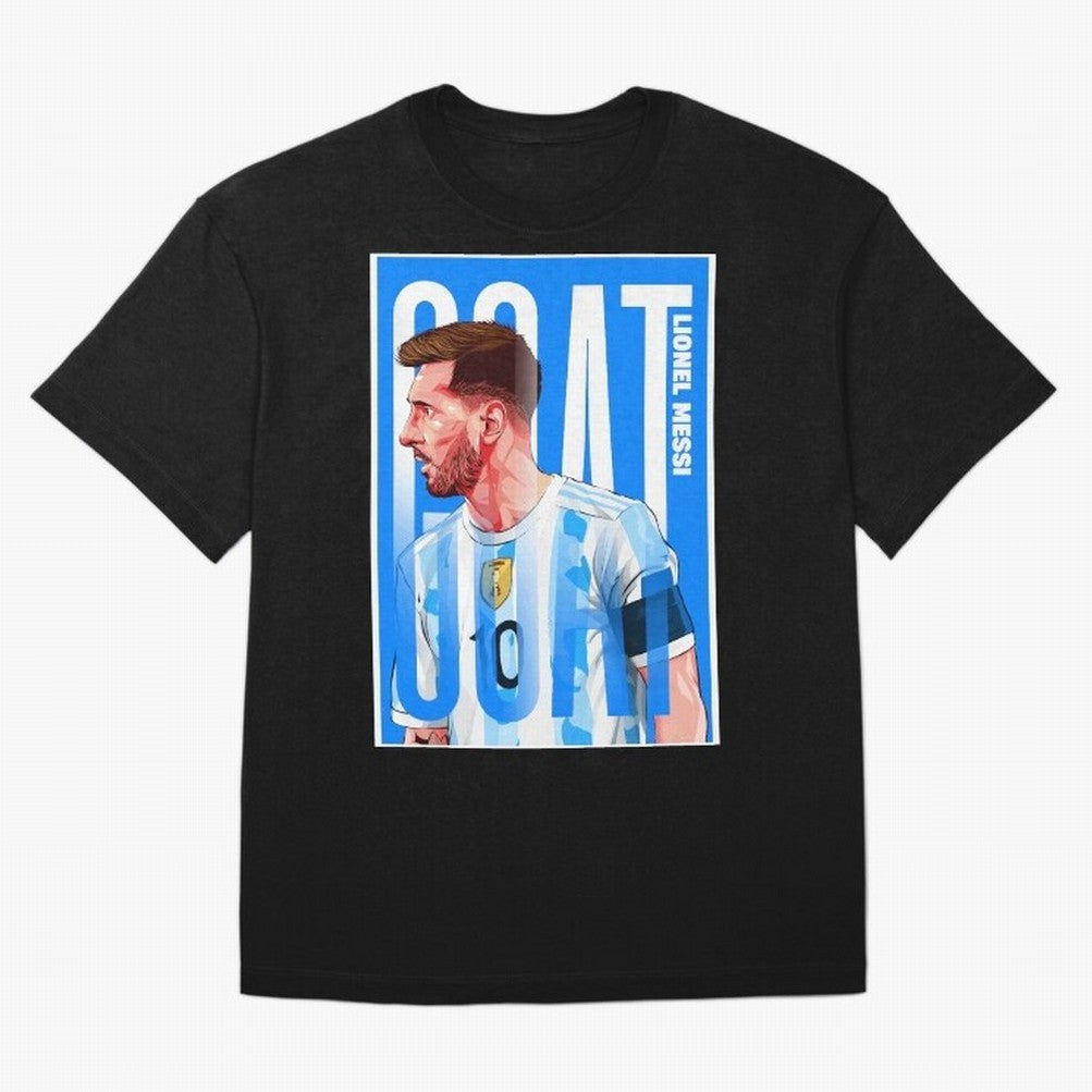Messi The GOAT Classic T-Shirt Build FIFA World Cup 2026 Spirit, Built around Brazil, Portugal and Argentina, Mbappe and Neymar, Football Passion, Legendary Performances, Festival Vibes and Supporter Community; Ideal for Football Dads, Football