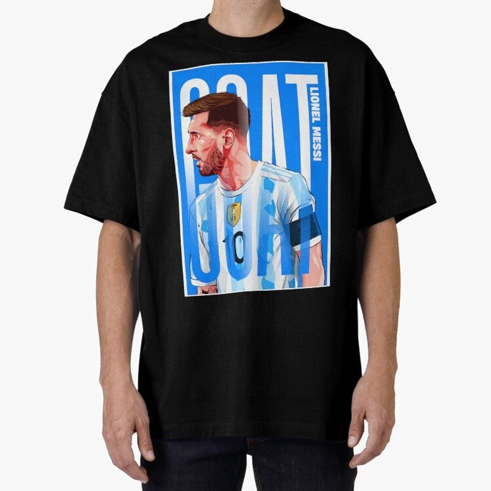 Messi The GOAT Classic T-Shirt Build FIFA World Cup 2026 Spirit, Built around Brazil, Portugal and Argentina, Mbappe and Neymar, Football Passion, Legendary Performances, Festival Vibes and Supporter Community; Ideal for Football Dads, Football
