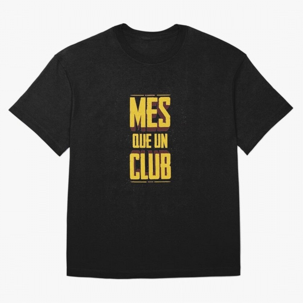 MES QUE UN CLUB Classic T-Shirt Carry the FIFA World Cup 2026 USA Canada Mexico Journey through Neymar Highlights, Argentina Pride, Worldwide Fan Energy, Dramatic Goals, Stadium Lights and Championship Celebrations; Ideal for Football Dads,