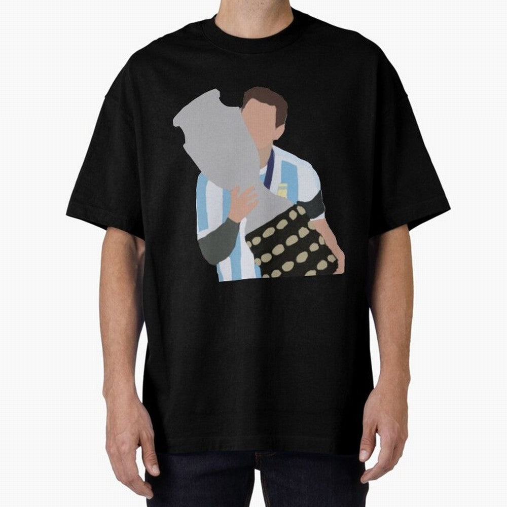 Messi with copa America Classic T-Shirt Share the Excitement of Match Day Hype around FIFA World Cup 2026, CR7, Portugal, Goal Celebration Energy, Supporter Heritage, Football Icons and Worldwide Tournament Joy; Ideal for Fans Who Follow Messi,