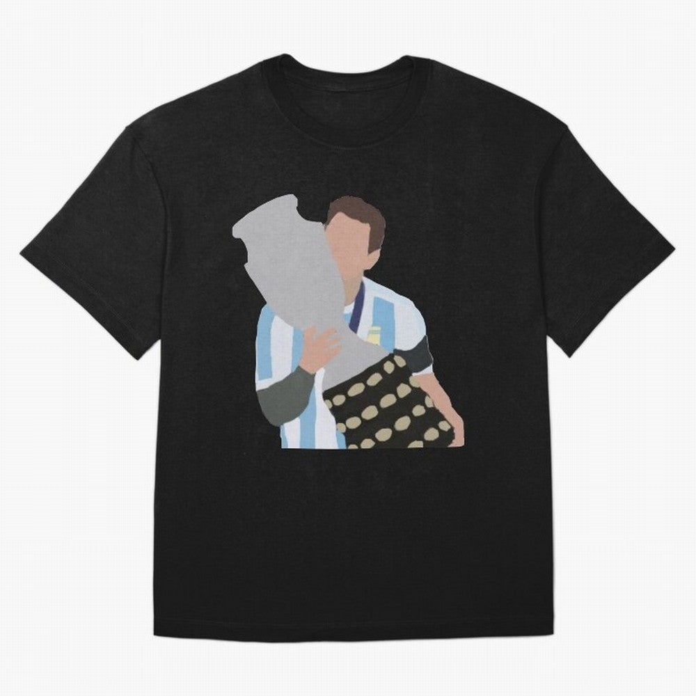 Messi with copa America Classic T-Shirt Share the Excitement of Match Day Hype around FIFA World Cup 2026, CR7, Portugal, Goal Celebration Energy, Supporter Heritage, Football Icons and Worldwide Tournament Joy; Ideal for Fans Who Follow Messi,