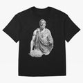 Lionel Messi - Greek God Zeus Classic T-Shirt Celebrate Soccer Greatness during FIFA World Cup 2026 USA Canada Mexico for Fans of Messi, CR7 and Mbappe and Spain and Netherlands, Bringing Retro Football Energy, Iconic Rivalries, Trophy Chase Drama