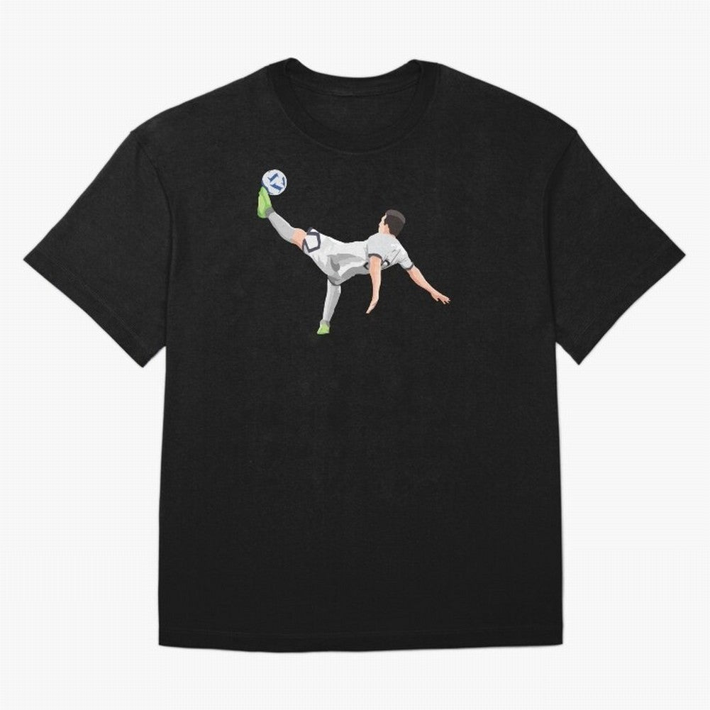 Messi Bicycle Kick Oversized T-Shirt Treasure Match Day Hype around FIFA World Cup 2026 USA Canada Mexico, Mbappe, Netherlands, Champion Mindset, Group Stage Buzz, Knockout Tension and Passionate Fan Culture; Made for Die Hard Supporters, Soccer
