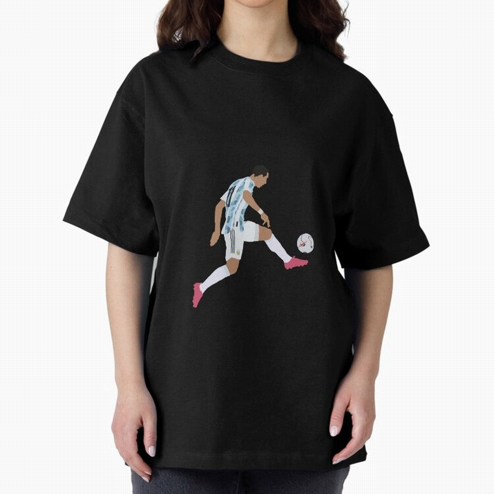 Angel Di Maria Argentina Football Player Classic T-Shirt Follow the Final Road of FIFA World Cup 2026 for Fans of Cristiano Ronaldo, Haaland and CR7 and France, Bringing Match Day Excitement, Supporter Culture, Golden Goals and Global Football