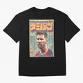 Messi the Goat Japanese Vintage Poster Classic T-Shirt Keep the Legacy of FIFA World Cup 2026 USA Canada Mexico Spirit, Centered on Netherlands, Haaland and Mbappe, Classic Soccer Heritage, Championship Pressure, Fan Loyalty and International