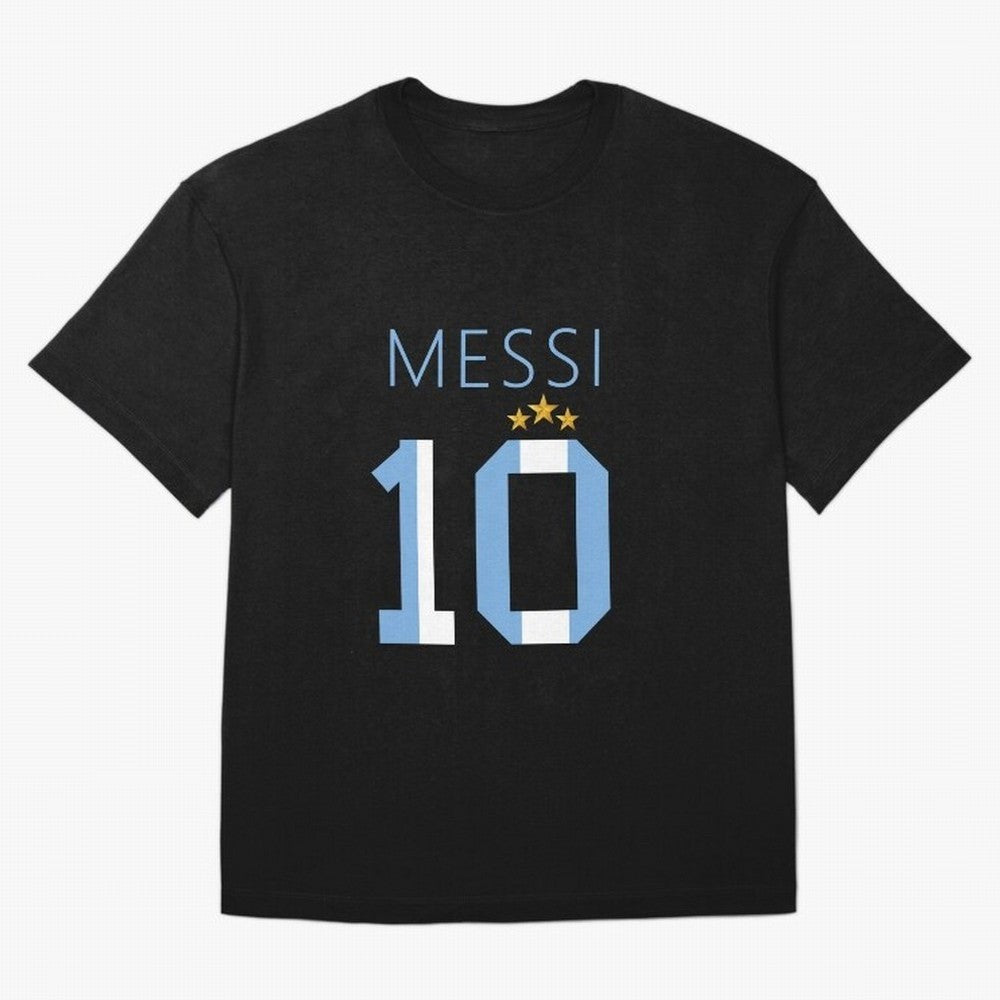 Messi argentina number 10 with 3 stars ver 1 Classic T-Shirt Represent the Passion of FIFA World Cup 2026 USA Canada Mexico for Fans of CR7 and Argentina, Bringing Game Day Rituals, Football Legends, Country Pride and the Road to the Final; Created