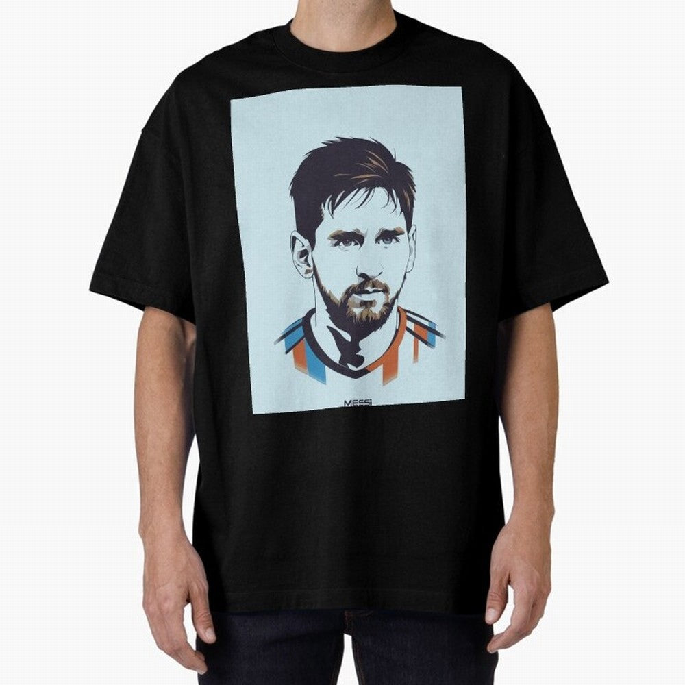 Messi Pop Art Portrait Classic T-Shirt Bring Retro Soccer Energy to FIFA World Cup 2026 Group Stage Filled with Cristiano Ronaldo, England and Germany Energy, Game Day Rituals, Football Legends, Country Pride and the Road to the Final; Ideal for