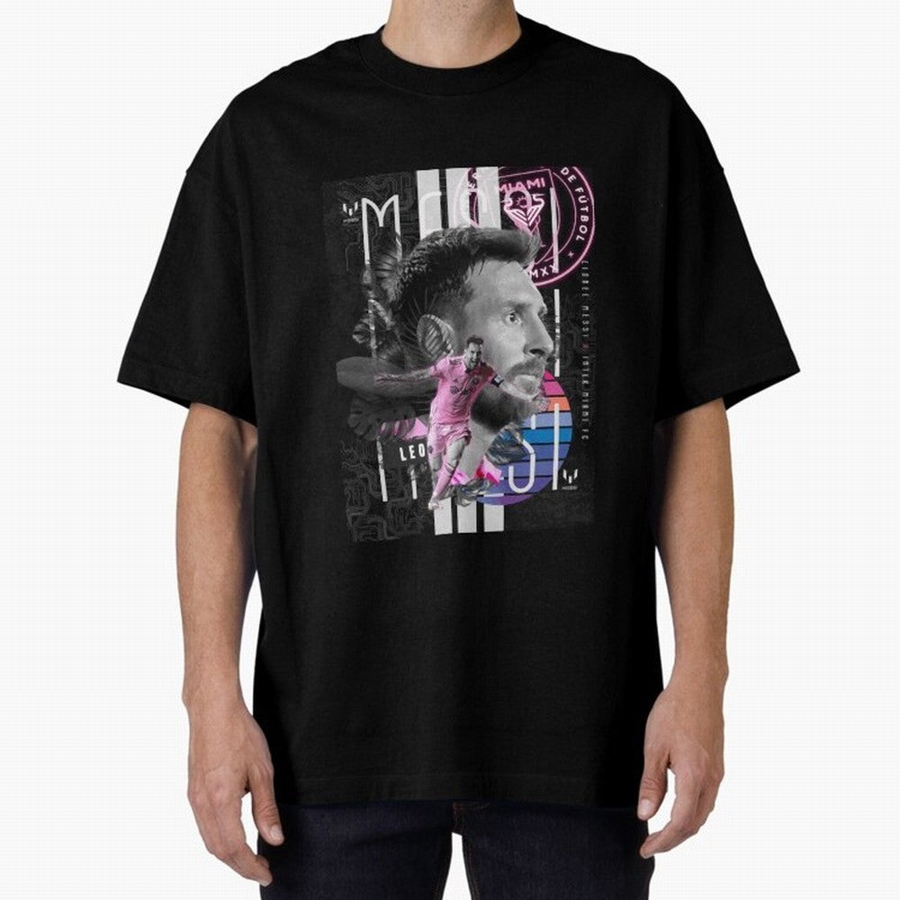 Messi Pop Art Portrait Classic T-Shirt Make the Season About Match Day Hype around FIFA World Cup 2026 Group Stage, CR7 and Messi, Argentina, France and Brazil, Soccer Culture, Superstar Moments, National Team Dreams and Competitive Fire; Built for