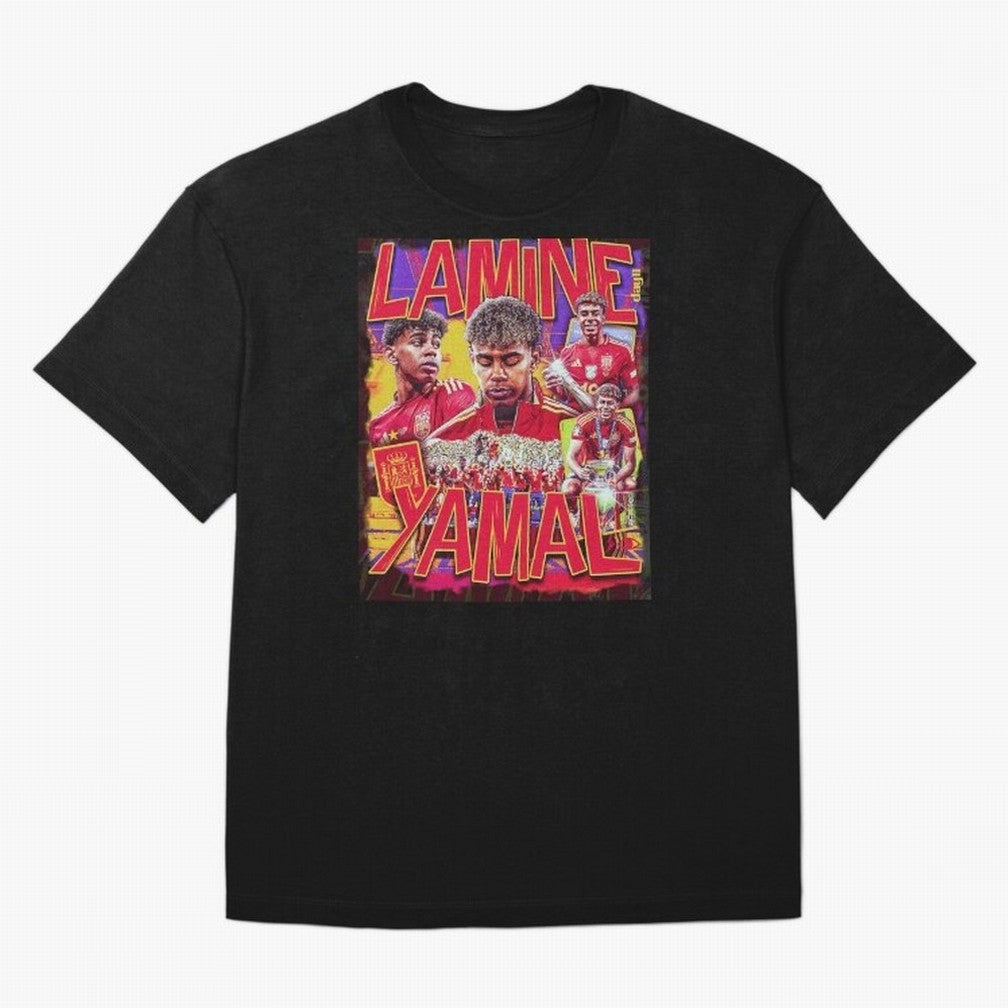 Lamine Yamal Classic T-Shirt Elevate Match Day Hype around FIFA World Cup 2026 Group Stage, Mbappe, England, Stadium Memories, Football Loyalty, International Chants and Championship Tradition; Ideal for Football Dads, Football Moms, Friends,