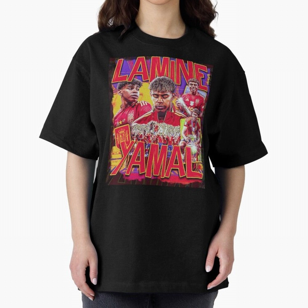Lamine Yamal Classic T-Shirt Elevate Match Day Hype around FIFA World Cup 2026 Group Stage, Mbappe, England, Stadium Memories, Football Loyalty, International Chants and Championship Tradition; Ideal for Football Dads, Football Moms, Friends,