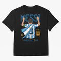 Messi The GOAT Classic T-Shirt Turn Football Passion into Global Football Passion for FIFA World Cup 2026, Featuring Messi, CR7 and Mbappe, Portugal, Worldwide Fan Energy, Dramatic Goals, Stadium Lights and Championship Celebrations; Ideal for Fans