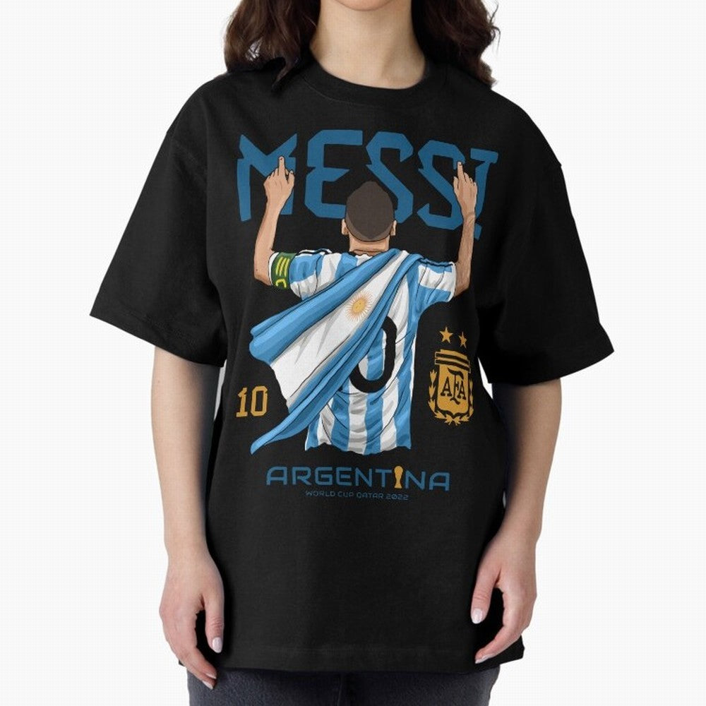 Messi The GOAT Classic T-Shirt Turn Football Passion into Global Football Passion for FIFA World Cup 2026, Featuring Messi, CR7 and Mbappe, Portugal, Worldwide Fan Energy, Dramatic Goals, Stadium Lights and Championship Celebrations; Ideal for Fans