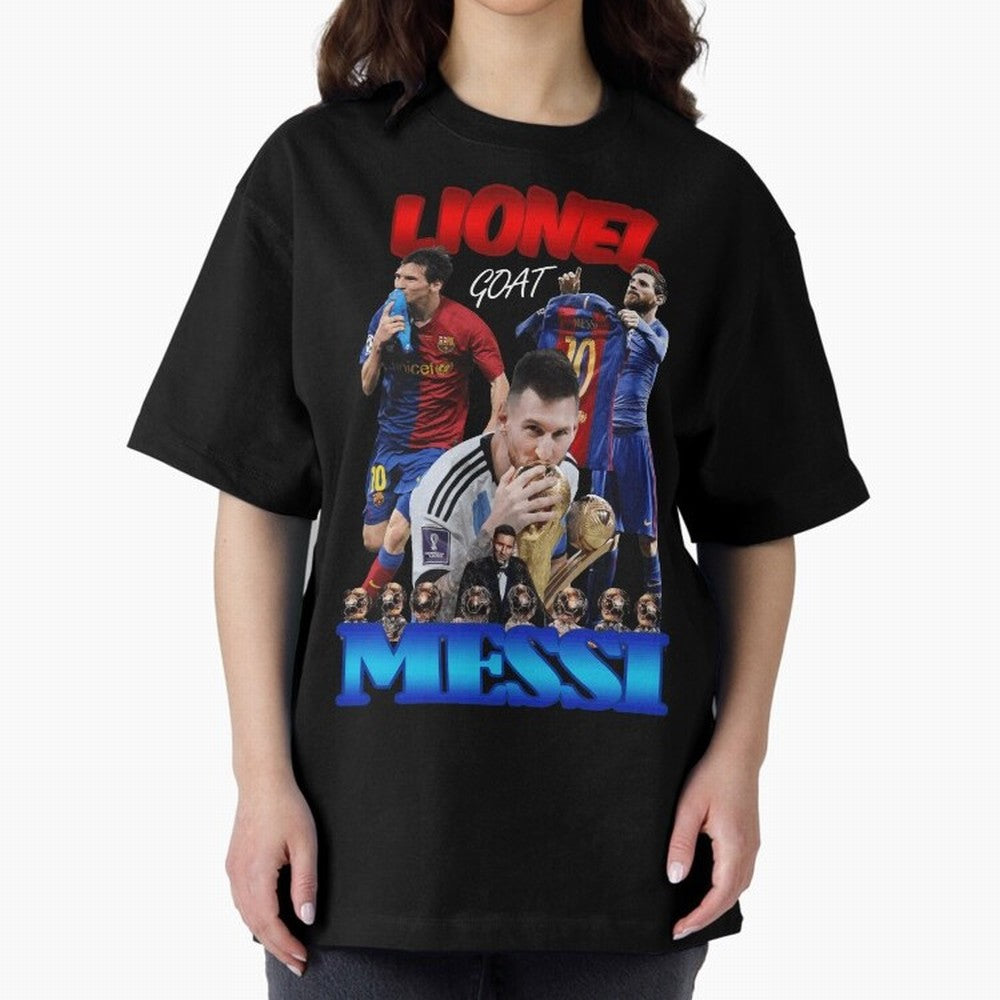 Messi The GOAT Classic T-Shirt Share FIFA World Cup 2026 with Messi, Neymar and Mbappe, Spain and Netherlands Energy, Football Festival Excitement, Trophy Ambitions, Country Rivalries and Star Player Buzz; Created for Match Day Parties, Soccer