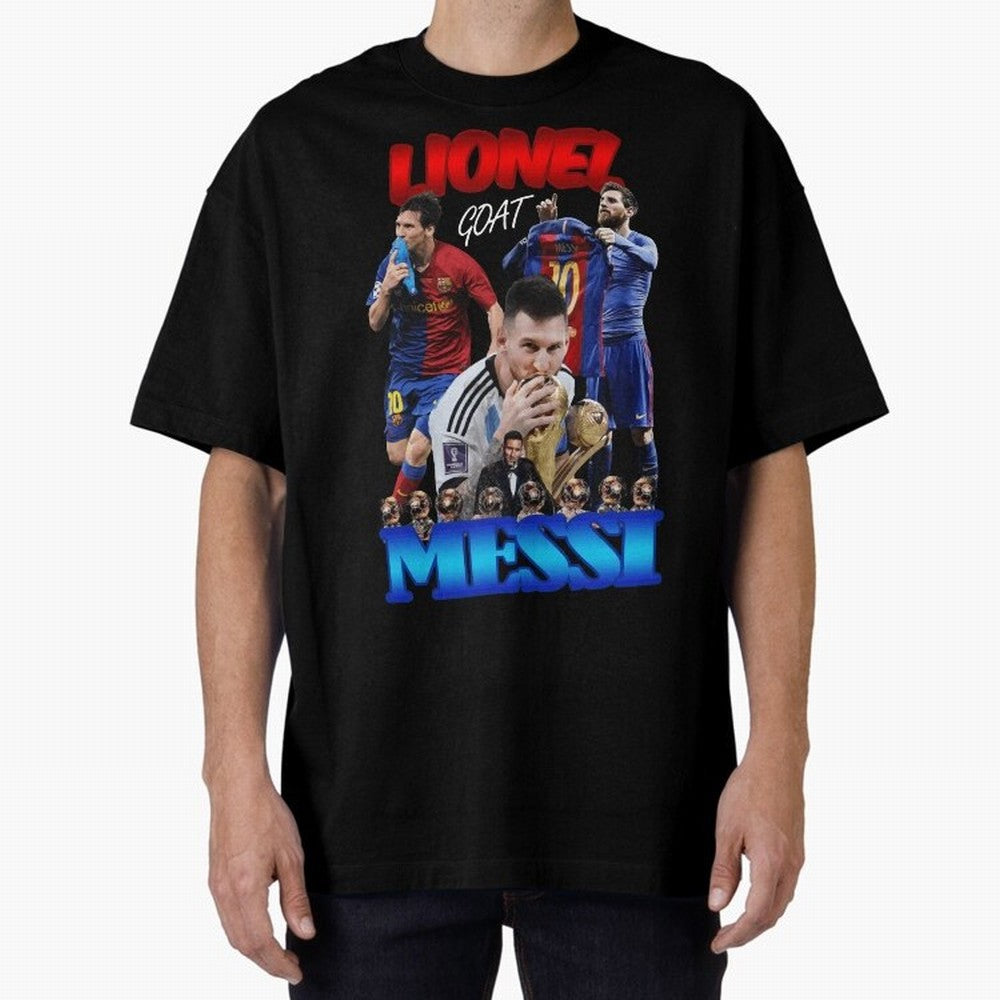 Messi The GOAT Classic T-Shirt Share FIFA World Cup 2026 with Messi, Neymar and Mbappe, Spain and Netherlands Energy, Football Festival Excitement, Trophy Ambitions, Country Rivalries and Star Player Buzz; Created for Match Day Parties, Soccer