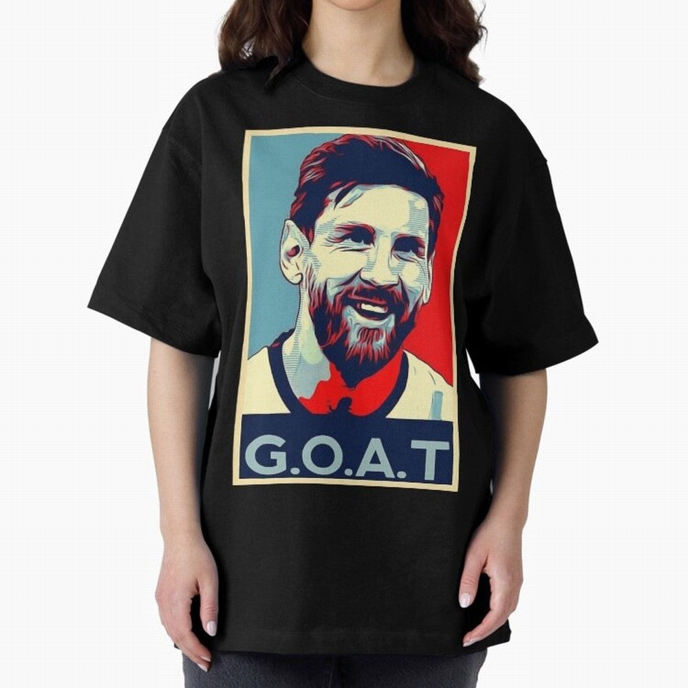 Messi Pop Art Portrait Classic T-Shirt Celebrate Classic Football Spirit in Global Football Passion for FIFA World Cup 2026, Made for Neymar, Argentina, France and Brazil, Champion Mindset, Group Stage Buzz, Knockout Tension and Passionate Fan