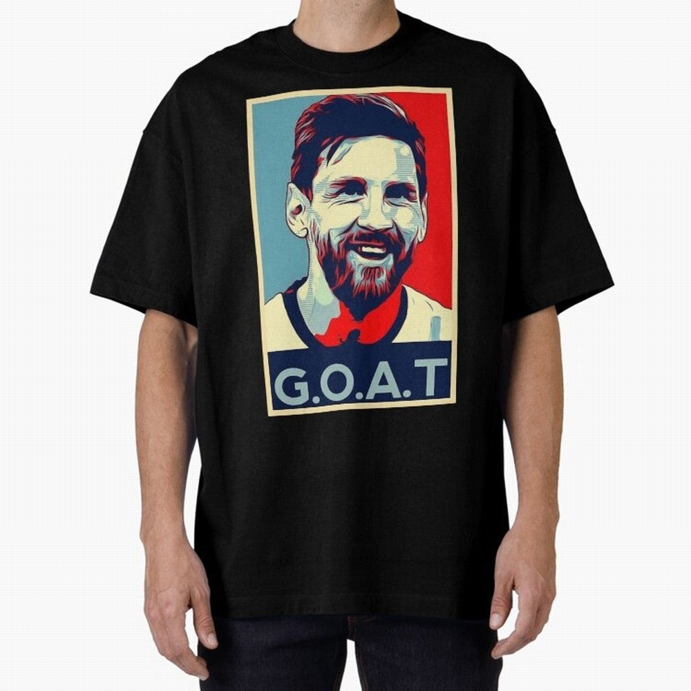 Messi Pop Art Portrait Classic T-Shirt Celebrate Classic Football Spirit in Global Football Passion for FIFA World Cup 2026, Made for Neymar, Argentina, France and Brazil, Champion Mindset, Group Stage Buzz, Knockout Tension and Passionate Fan