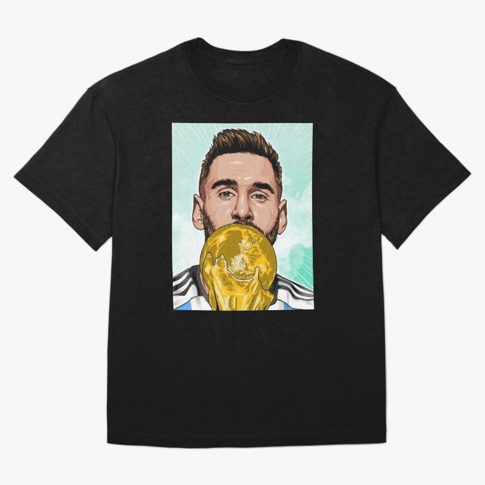 Messi goat Oversized T-Shirt Bring Home Match Day Hype around FIFA World Cup 2026, Mbappe, Argentina and Brazil, Stadium Chants, National Pride, Trophy Dreams and Unforgettable Football Memories; Built for Supporters Chasing Trophy Dreams, Final
