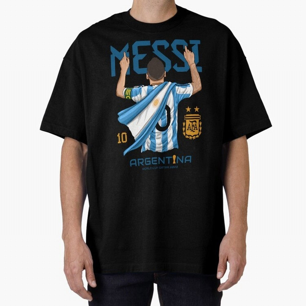 Lionel Messi Argentina Champions World Cup Essential T-Shirt Show Your Stadium Side during FIFA World Cup 2026 Featuring Messi, Neymar and Mbappe, Argentina and Brazil Energy, Classic Soccer Heritage, Championship Pressure, Fan Loyalty and