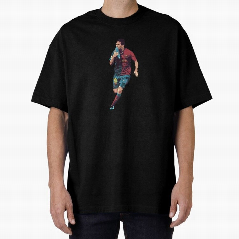 Lionel Messi Oversized T-Shirt Fuel the Hype around the FIFA World Cup 2026 Group Stage Journey through Cristiano Ronaldo Highlights, Spain Pride, Retro Football Energy, Iconic Rivalries, Trophy Chase Drama and Stadium Atmosphere; Great for Watch