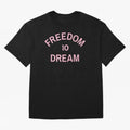 Freedom 10 Dream Oversized T-Shirt Show Match Day Excitement for Match Day Hype around FIFA World Cup 2026, CR7 and Messi, Spain, Championship Spirit, Famous Goals, Roaring Crowds and International Football Unity; Great for Watch Parties, Sports