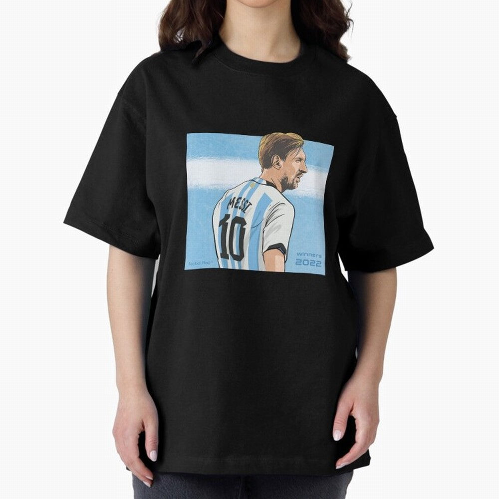 Messi Argentina's Qatar 2022 Hero Classic T-Shirt Show Your Tournament Heart for FIFA World Cup 2026 Spirit, Featuring England, Neymar, Retro Football Energy, Iconic Rivalries, Trophy Chase Drama and Stadium Atmosphere; Made for Die Hard