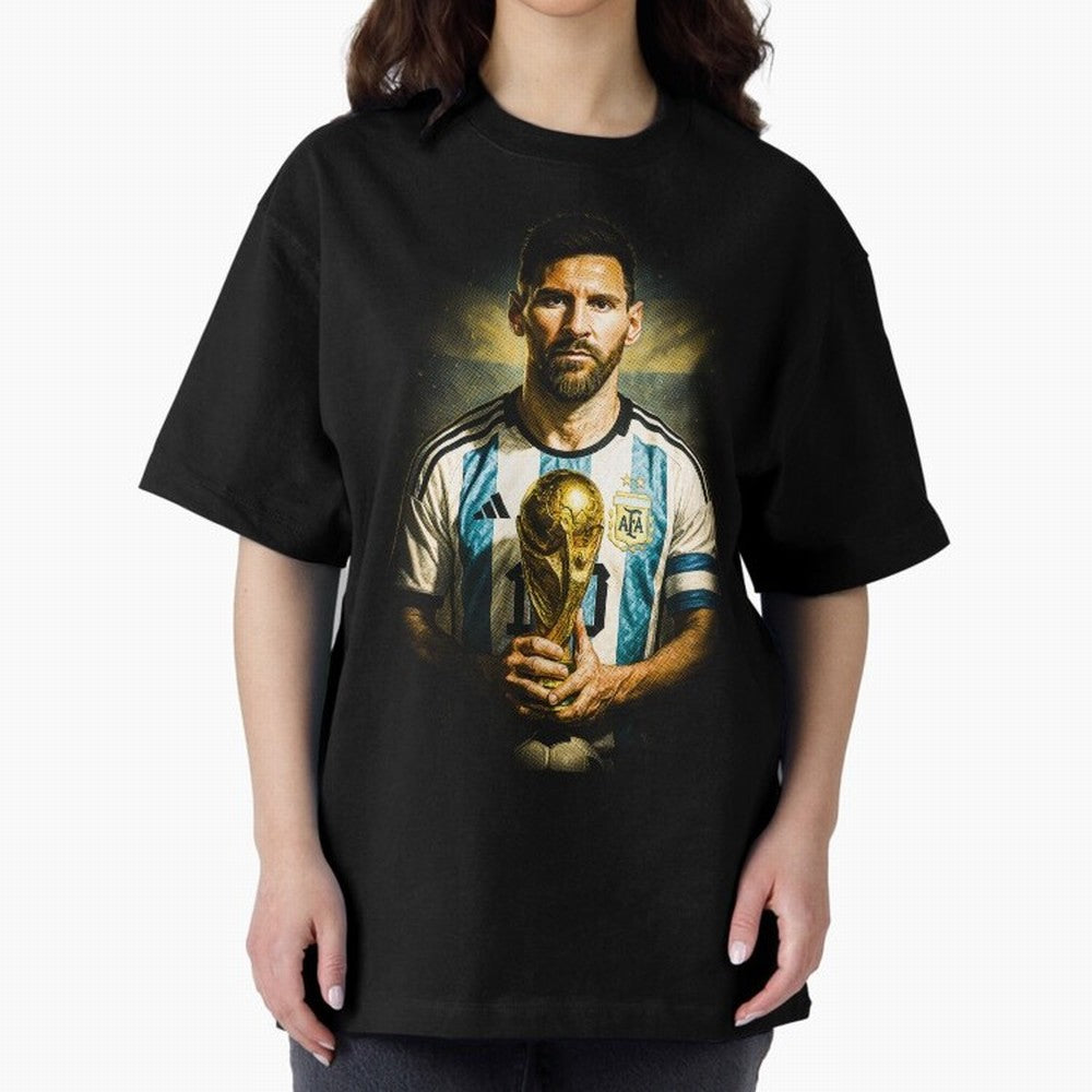 Lionel Messi Classic T-Shirt Celebrate the Biggest Stage of FIFA World Cup 2026 USA Canada Mexico Spirit, Filled with Brazil, Cristiano Ronaldo, Haaland and CR7, Football History, Final Match Energy, Crowd Noise and Once in a Lifetime Moments;
