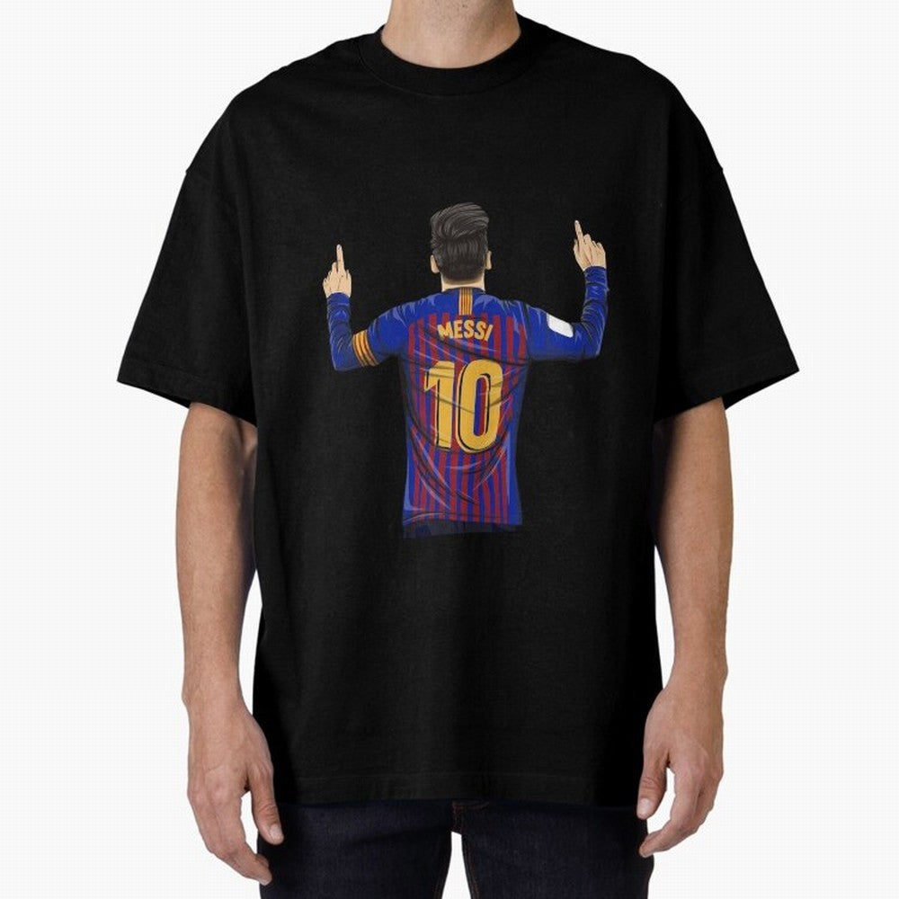 Lionel Messi Barcelona's Version Classic T-Shirt Keep the Match Day Mood of the FIFA World Cup 2026 Group Stage Journey through Messi, CR7 and Mbappe Highlights, England and Germany Pride, Football Passion, Legendary Performances, Festival Vibes