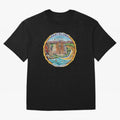 BARCELONA Oversized T-Shirt Capture FIFA World Cup 2026 Group Stage for Fans of Haaland and Spain and Netherlands, Bringing Vintage Soccer Flavor, Modern Football Stars, National Flags and Final Night Emotion; Ideal for Fans Who Follow Messi,