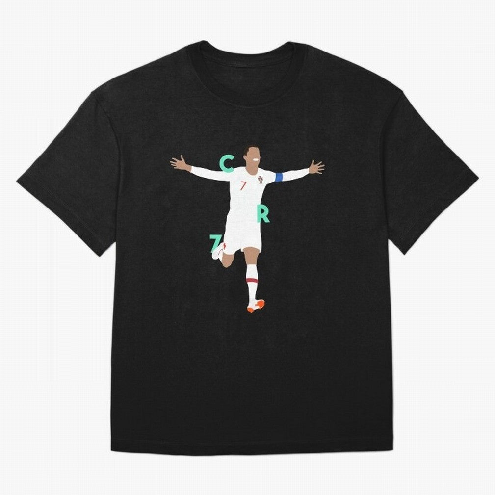CR7 (Mint Green) Classic T-Shirt Bring Supporter Culture to FIFA World Cup 2026 Spirit, Highlighting Spain, Messi and Cristiano Ronaldo, Retro Football Energy, Iconic Rivalries, Trophy Chase Drama and Stadium Atmosphere; Perfect for People Who Love