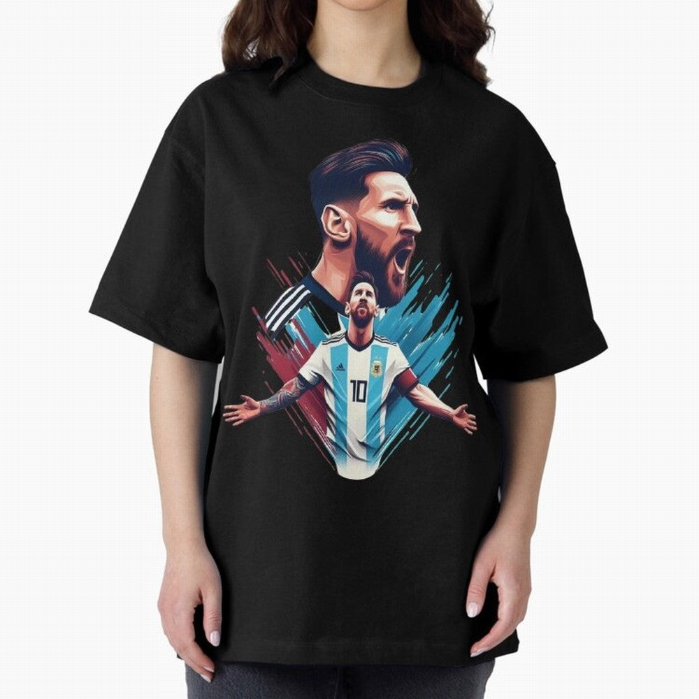 Lionel Messi Classic T-Shirt Follow the Road to FIFA World Cup 2026 Featuring Neymar, Germany Energy, Global Supporter Spirit, Legendary Goals, National Colors and Tournament Celebration; Perfect for People Who Love Argentina, Brazil, France,