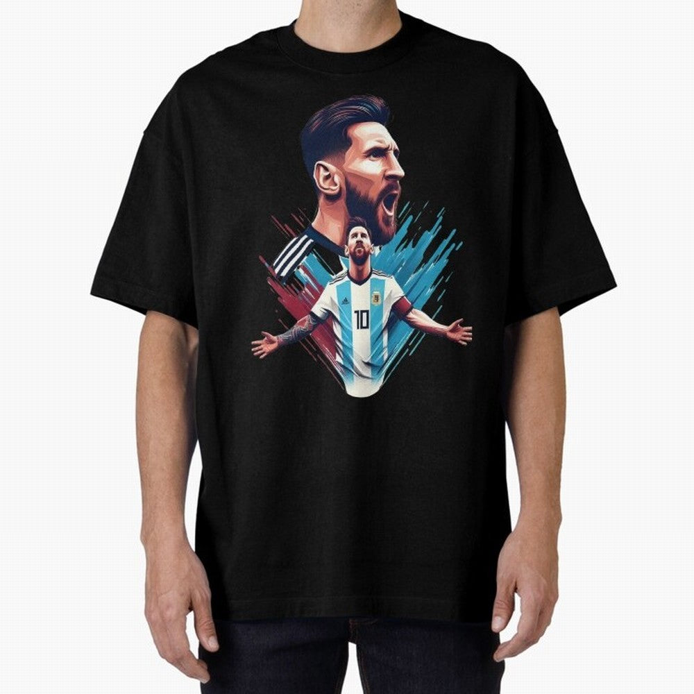 Lionel Messi Classic T-Shirt Follow the Road to FIFA World Cup 2026 Featuring Neymar, Germany Energy, Global Supporter Spirit, Legendary Goals, National Colors and Tournament Celebration; Perfect for People Who Love Argentina, Brazil, France,