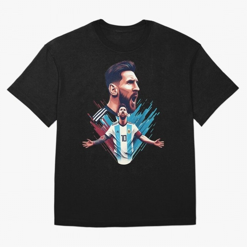 Lionel Messi Classic T-Shirt Follow the Road to FIFA World Cup 2026 Featuring Neymar, Germany Energy, Global Supporter Spirit, Legendary Goals, National Colors and Tournament Celebration; Perfect for People Who Love Argentina, Brazil, France,