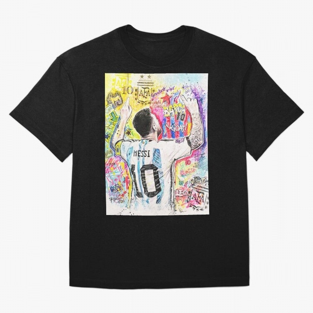 Lionel Messi Oversized T-Shirt Celebrate Football Dreams Across FIFA World Cup 2026 USA Canada Mexico Driven by Messi, England Energy, Game Day Rituals, Football Legends, Country Pride and the Road to the Final; Created for Match Day Parties,
