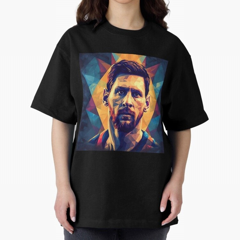 Lionel Messi Portrait Vector Art Classic T-Shirt Honor Match Day Hype around FIFA World Cup 2026 USA Canada Mexico, CR7, France, Retro Football Energy, Iconic Rivalries, Trophy Chase Drama and Stadium Atmosphere; Perfect for Fans, Collectors,