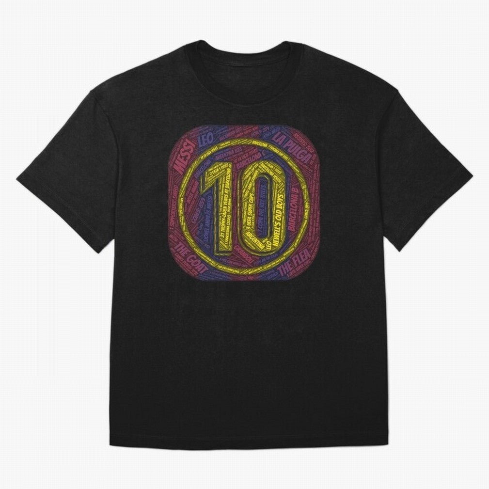 Lionel Messi #10 - The Icon Collection Classic T-Shirt Enjoy Global Football Passion for FIFA World Cup 2026 USA Canada Mexico, Highlighting Cristiano Ronaldo, Netherlands, Stadium Chants, National Pride, Trophy Dreams and Unforgettable Football
