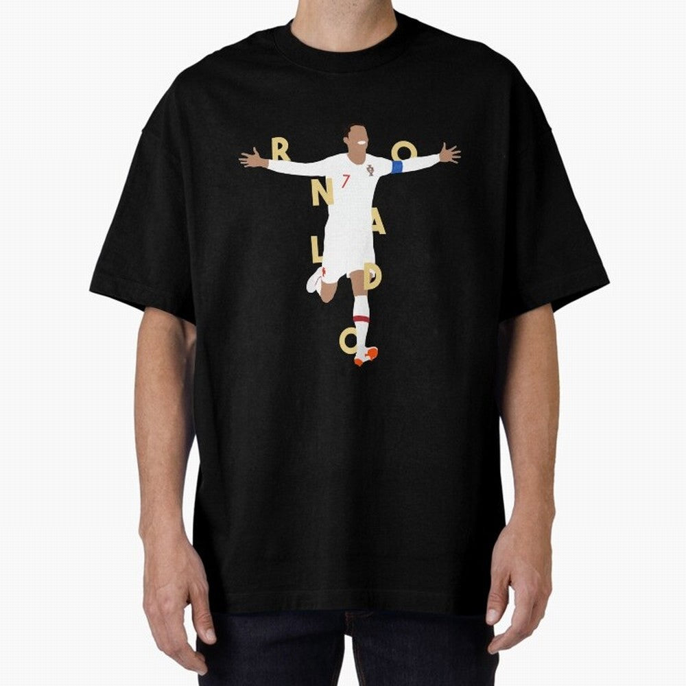 Ronaldo (Gold) Classic T-Shirt Join Supporters Worldwide for FIFA World Cup 2026 for Fans of Messi and Argentina, France and Brazil, Bringing Match Day Excitement, Supporter Culture, Golden Goals and Global Football Passion; Ideal for Football