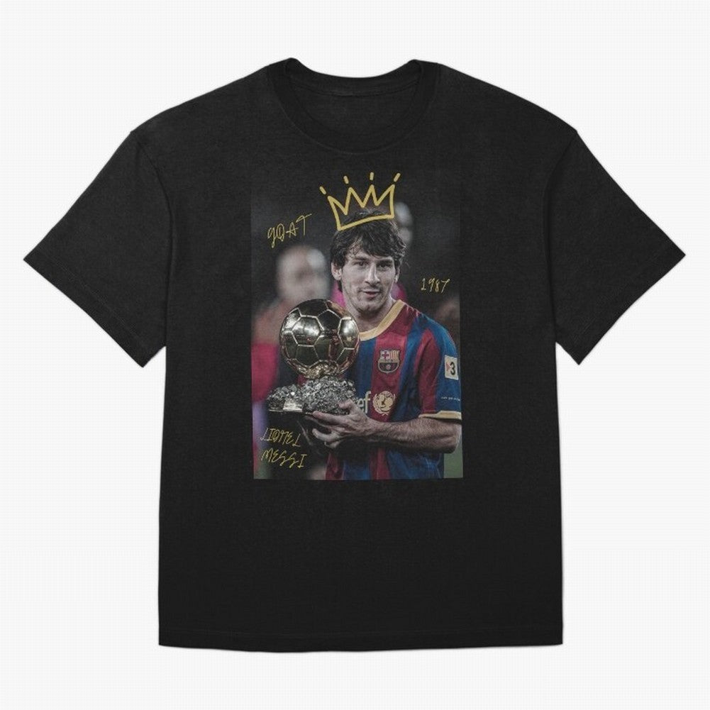 Lionel Messi - GOAT Classic T-Shirt Celebrate Unforgettable Nights in FIFA World Cup 2026 Spirit, Centered on France, CR7, Championship Spirit, Famous Goals, Roaring Crowds and International Football Unity; Great for Supporters Who Love Legendary