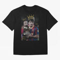 Lionel Messi - GOAT Classic T-Shirt Celebrate Unforgettable Nights in FIFA World Cup 2026 Spirit, Centered on France, CR7, Championship Spirit, Famous Goals, Roaring Crowds and International Football Unity; Great for Supporters Who Love Legendary