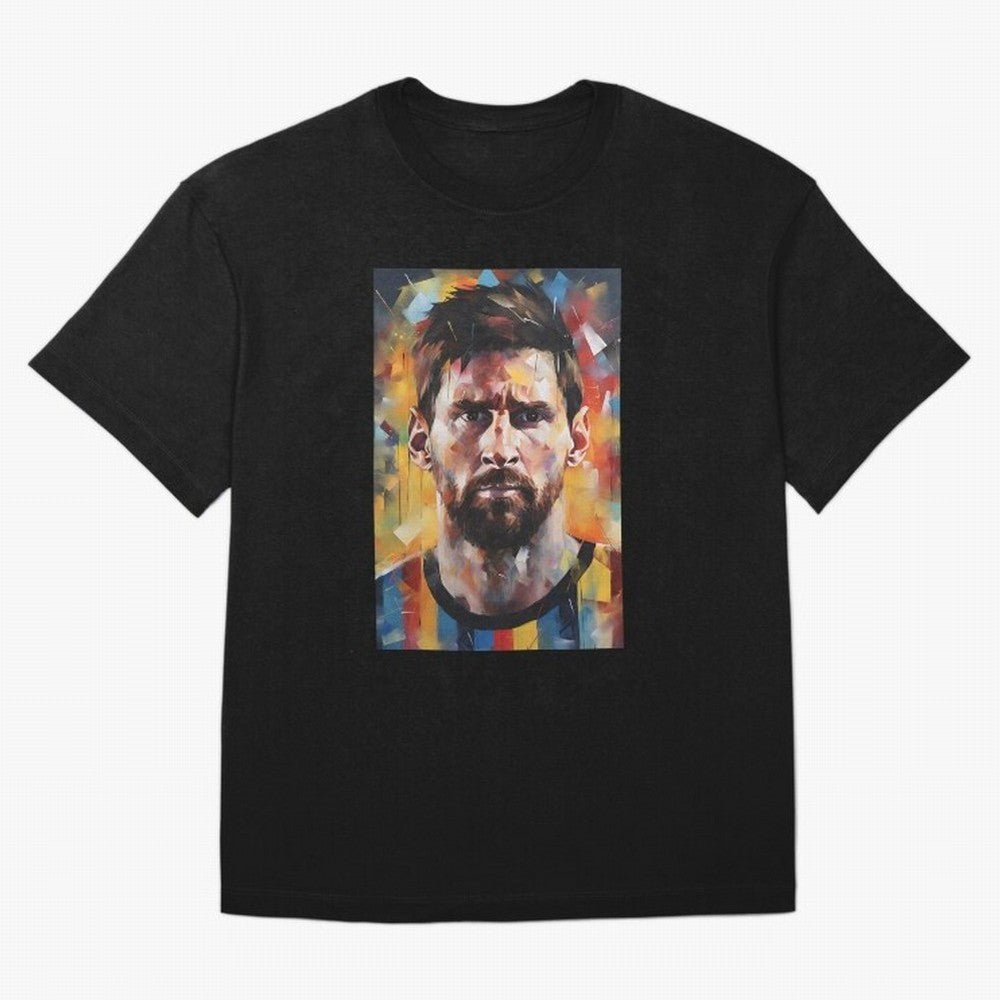 Lionel Messi Oversized T-Shirt Back the Journey through Match Day Hype around FIFA World Cup 2026, Mbappe and Neymar, Spain, Retro Football Energy, Iconic Rivalries, Trophy Chase Drama and Stadium Atmosphere; Made for Die Hard Supporters, Soccer