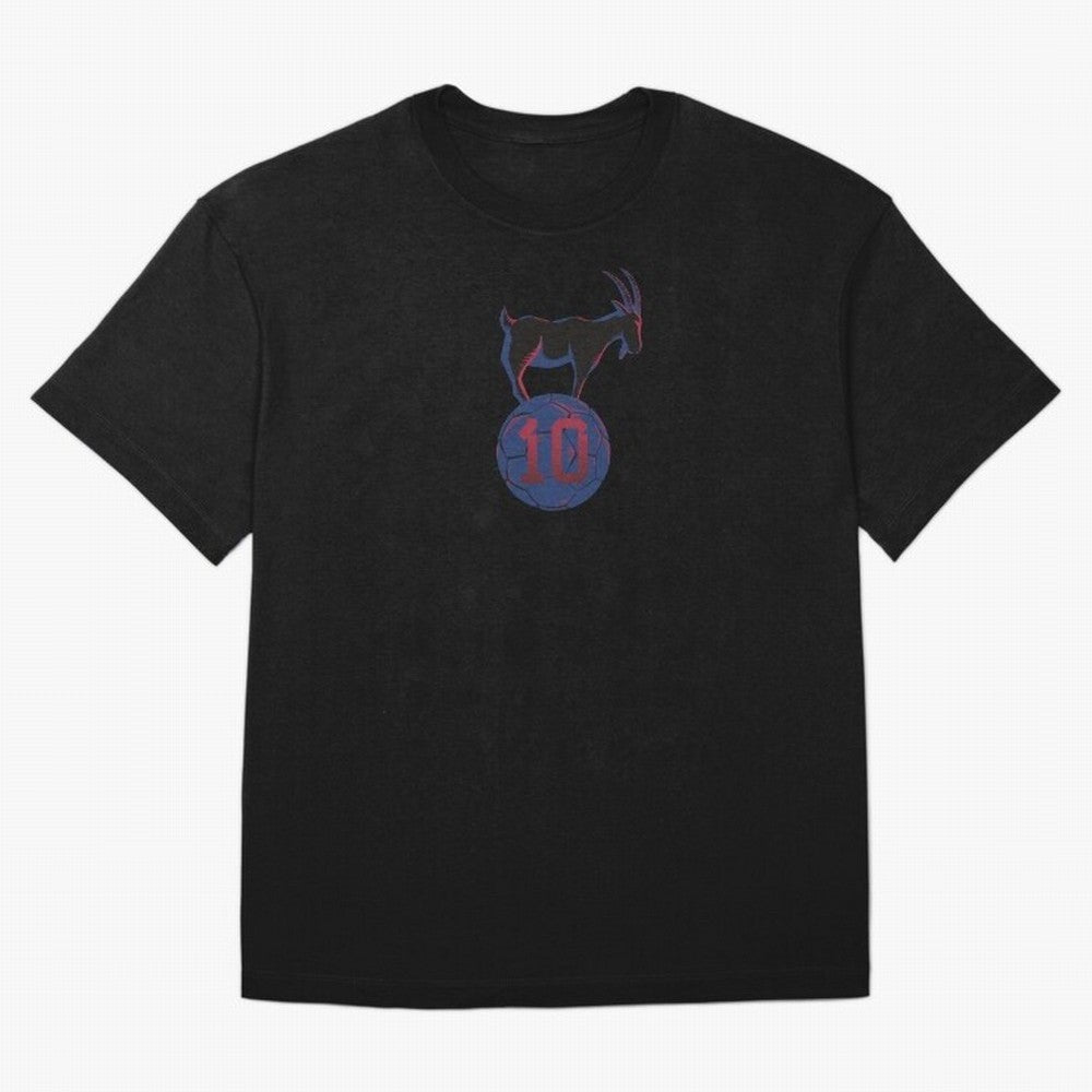 Messi 10 GOAT (Blue Soccer Ball FCB Futbol) Classic T-Shirt Live the Energy of FIFA World Cup 2026 Spirit, Celebrating Brazil, Portugal and Argentina, CR7, Football Passion, Legendary Performances, Festival Vibes and Supporter Community; Ideal for