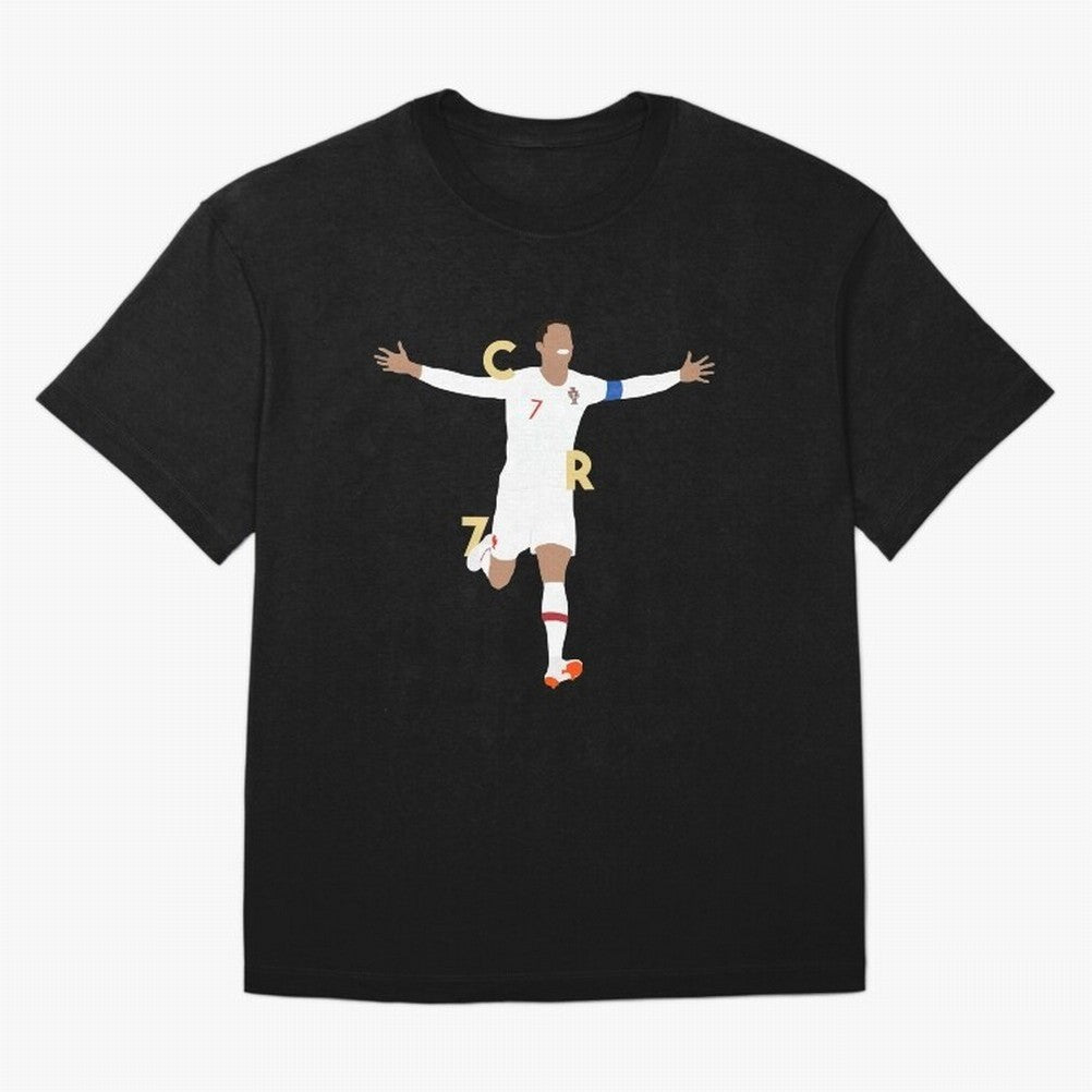 CR7 (Gold) Classic T-Shirt Unlock FIFA World Cup 2026 USA Canada Mexico for Fans of CR7 and Messi and Spain, Bringing Football Festival Excitement, Trophy Ambitions, Country Rivalries and Star Player Buzz; Ideal for Passionate Fans Who Love