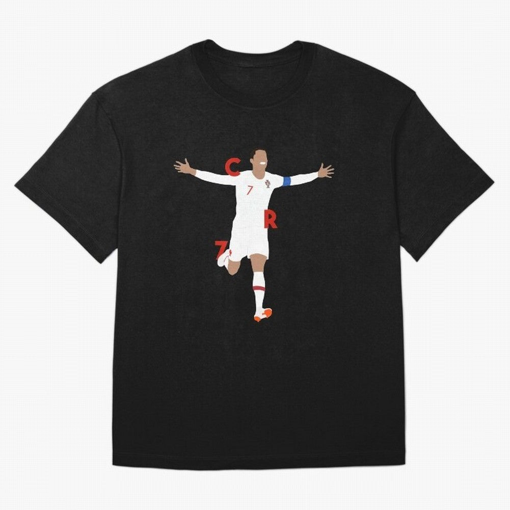 CR7 Classic T-Shirt Keep the Match Day Mood of FIFA World Cup 2026 Spirit, Filled with Portugal, Spain and Germany, Cristiano Ronaldo, Haaland and CR7, Game Day Rituals, Football Legends, Country Pride and the Road to the Final; Perfect for Fans,