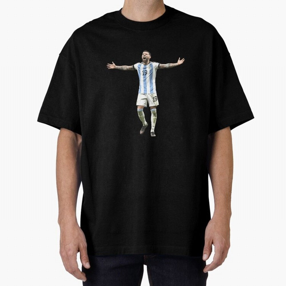 Nicolas Otamendi Classic T-Shirt Keep the Match Day Mood of FIFA World Cup 2026 Group Stage for Fans of Haaland and Portugal, Spain and Germany, Bringing Football Festival Excitement, Trophy Ambitions, Country Rivalries and Star Player Buzz;