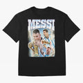 Messi Champion Vintage Retro Design Classic T-Shirt Celebrate the Magic of FIFA World Cup 2026 USA Canada Mexico for Fans of Messi, Neymar and Mbappe and Argentina, Bringing Football Festival Excitement, Trophy Ambitions, Country Rivalries and Star