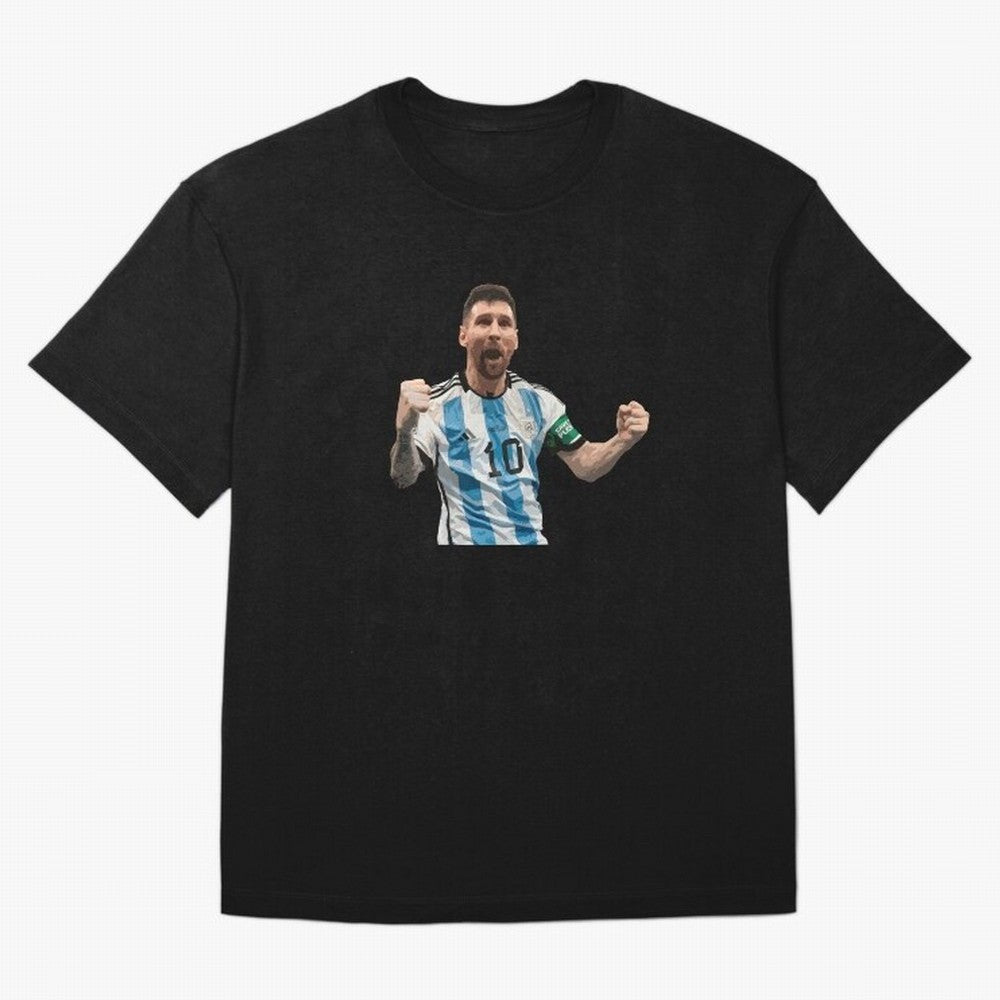 Messi World Champion #2 Oversized T-Shirt Feel the Trophy Chase of FIFA World Cup 2026 USA Canada Mexico Spirit, Centered on England, France and Netherlands, Cristiano Ronaldo, Worldwide Fan Energy, Dramatic Goals, Stadium Lights and Championship