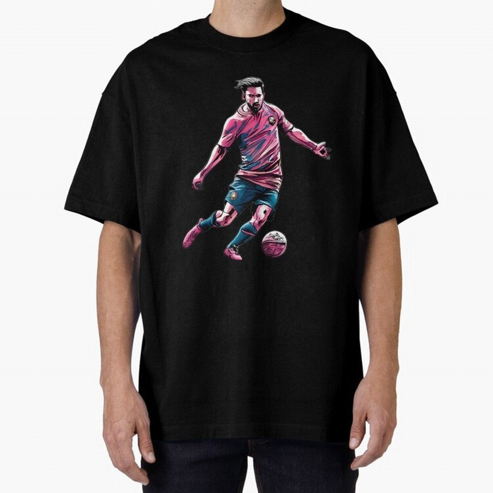 Lionel Messi watercolor drawing Classic T-Shirt Showcase Match Day Hype around FIFA World Cup 2026, Messi and Cristiano Ronaldo, France, Match Day Excitement, Supporter Culture, Golden Goals and Global Football Passion; Made for Die Hard