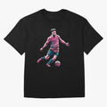 Lionel Messi watercolor drawing Classic T-Shirt Showcase Match Day Hype around FIFA World Cup 2026, Messi and Cristiano Ronaldo, France, Match Day Excitement, Supporter Culture, Golden Goals and Global Football Passion; Made for Die Hard